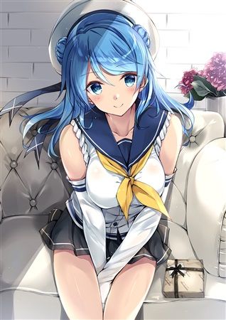 買動漫 Mu S 同人掛軸代購 小林ちさと Pocky Factory 艦これ浦風a1サイズタペストリー 艦隊收藏 艦娘