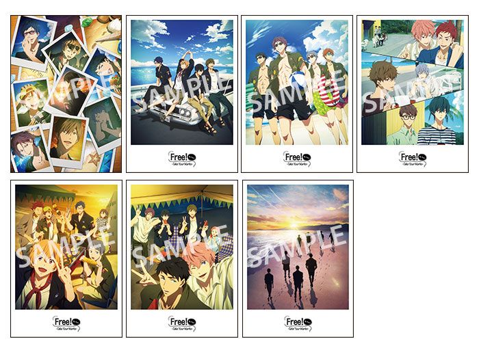 二次元喵喵 18年8月底 特別版free Take Your Marks Enjoy Summer 明信片套組 明信片 卡片 紙製商品 買動漫