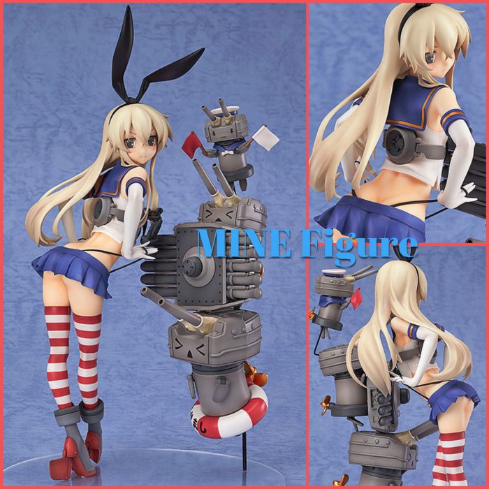 買動漫 Mine公仔1館 日版開封特價艦隊收藏gsc 島風1 8 Pvc 艦娘金剛夕立長門大和榛名金剛翔鶴