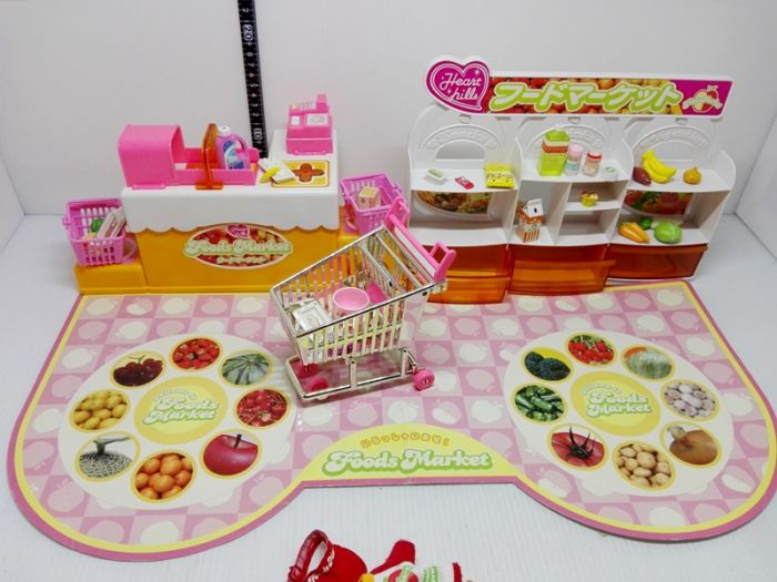 N1中古品如圖 日本莉卡娃娃 超市 超商 購物中心 場景配件 Licca將 日本芭比娃娃 TAKARA TOMY(03