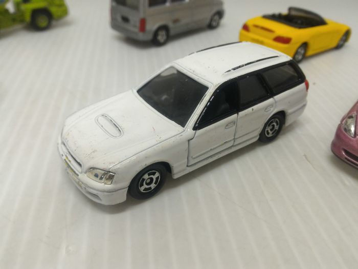 絕版 多美卡 TOMICA NO.18 SUBARU LEGACY 合金車 模型車 玩具車(03