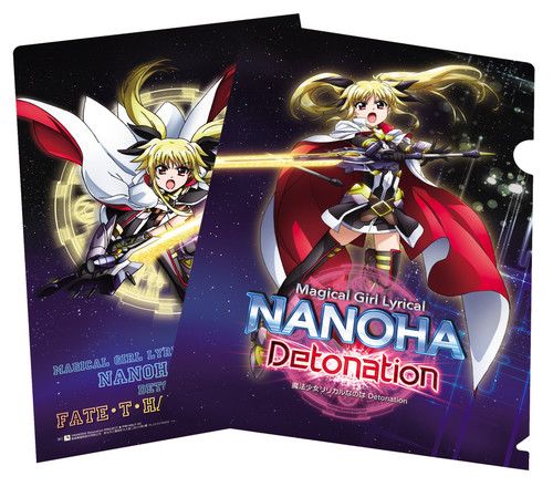 魔法少女奈葉 Detonation 單層L型資料夾(3)