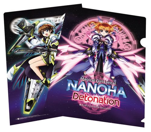 魔法少女奈葉 Detonation 單層L型資料夾(4)