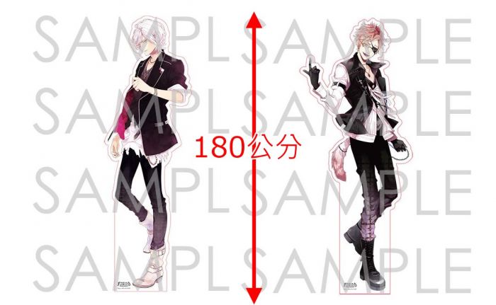買動漫 受注生產diabolik Lovers 魔鬼戀人等身大立牌 可組合 月浪辛 逆巻昴5 2收單19 6月發售