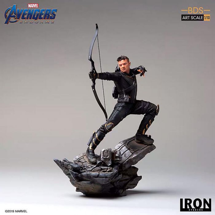 【小學館 現貨】Iron Studios 美版 1/10 漫威 復仇者聯盟 4 終局之戰 鷹眼 雕像 C1