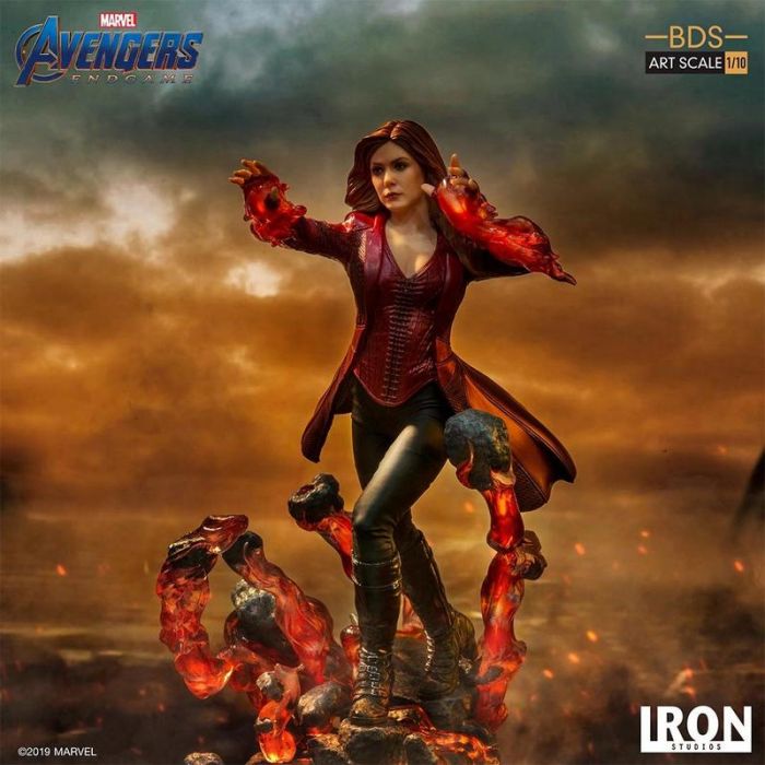 【小學館 預購】《超商取付免訂金》Iron Studios 美版 1/10 復仇者聯盟 終局之戰 緋紅女巫 雕像 2019年第4季
