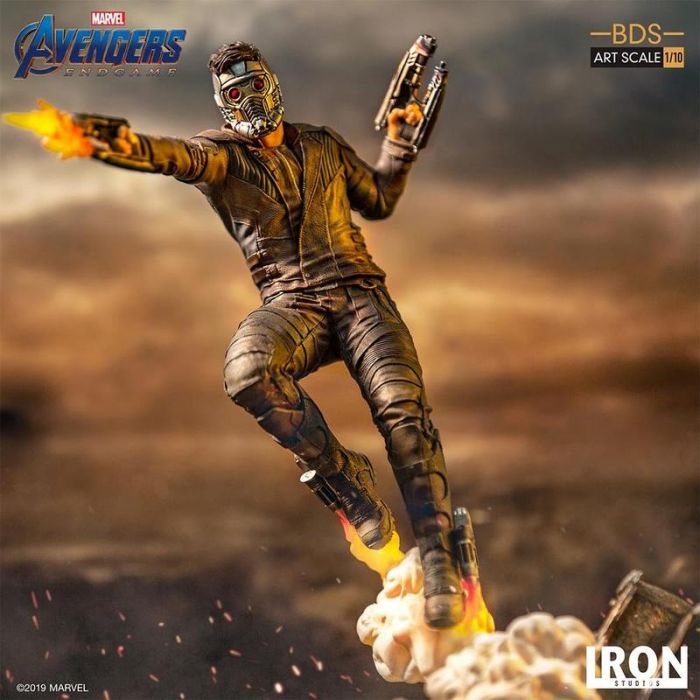 【小學館 現貨】Iron Studios 美版 1/10 漫威 復仇者聯盟 4 終局之戰 星爵 雕像 C1