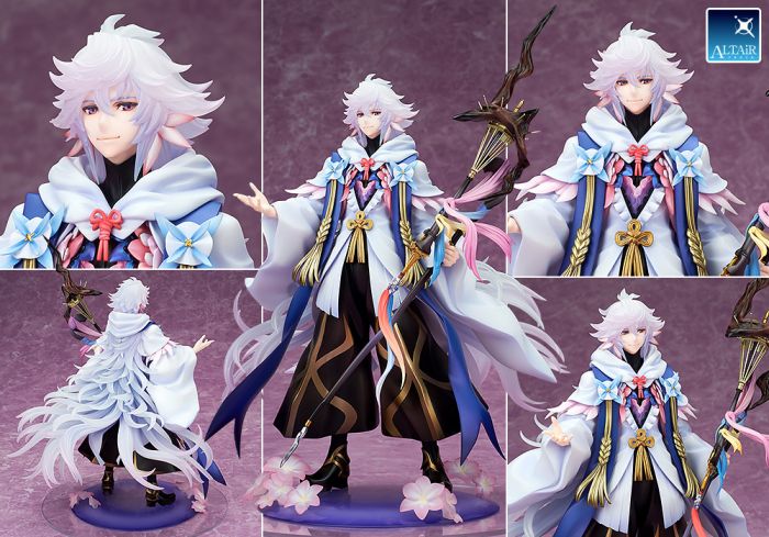 【怨念事務所】預約商品 20年4月(免訂金) 代理版 amie×ALTAiR FATE FGO 花之魔術師 梅林 1/8