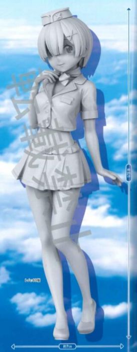 【怨念事務所】預約商品 12月(免訂金) 日空版 SEGA SPM 景品 Re:從零開始的異世界生活 雷姆 空姐服