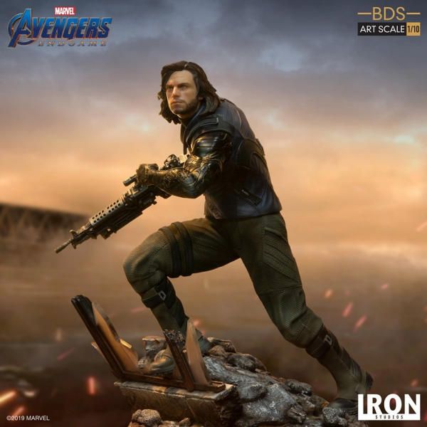 【小學館 現貨】Iron Studios 1/10 復仇者聯盟 4 終局之戰 酷寒戰士 巴奇 雕像 完成品 C2