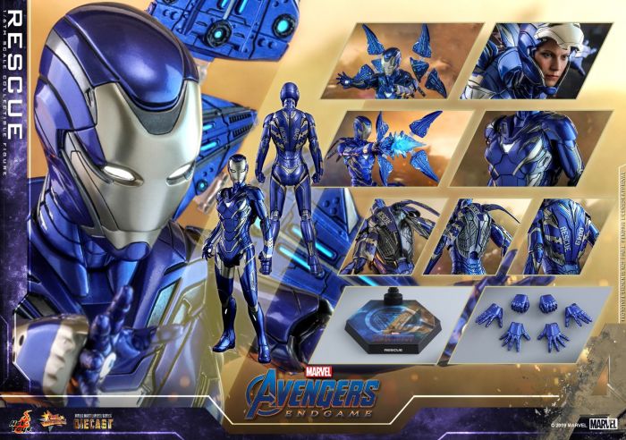 轉蛋玩具館 預約 21年 第二季 野獸國 HOT TOYS MMS538D32 復仇者聯盟:終局之戰 救援裝甲 免運