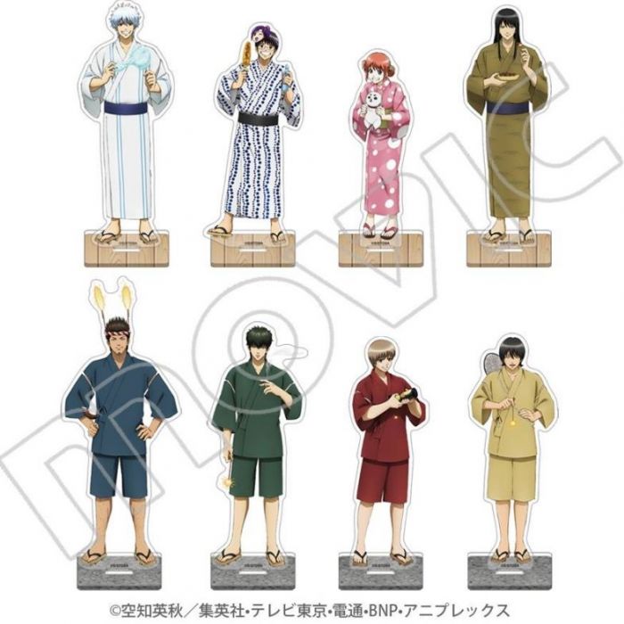 買動漫 日版銀魂夏服浴衣花火壓克力立牌19 8 9發售