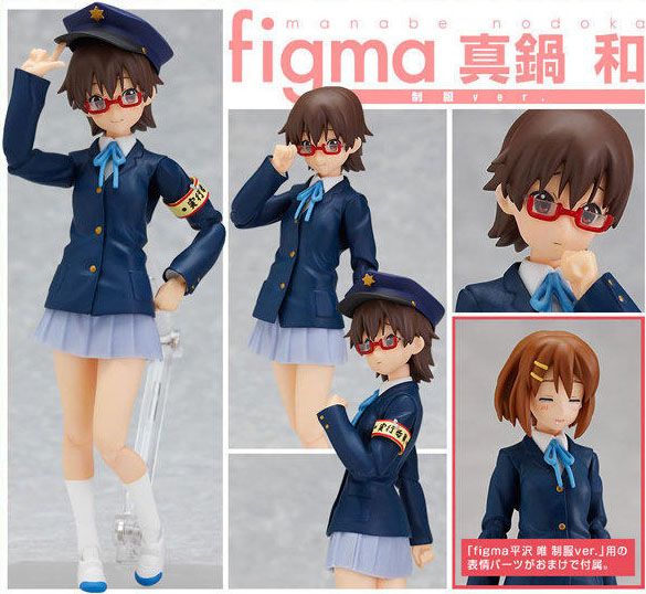 買動漫 Mine公仔 日版限定k On 輕音部figma 真鍋和可動pvc 平澤唯琴吹紬秋山澪田井中律中野梓d0613