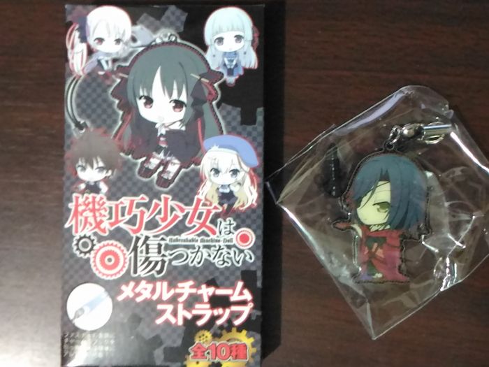 買動漫 夢軍團 多樣 現貨日版penguin Parade 機巧少女不會受傷金屬吊飾吊飾no 04 花柳齋硝子