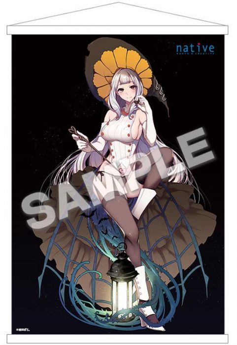 【怨念事務所】預約商品 20年7月(免訂金) 代理版 Native限定 10月31日的魔女 B2掛軸