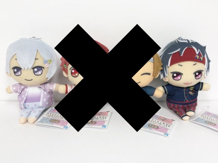 【小學館 現貨】代理版 7月景品 IDOLISH7 偶像星願 布偶吊飾 1 一套2款