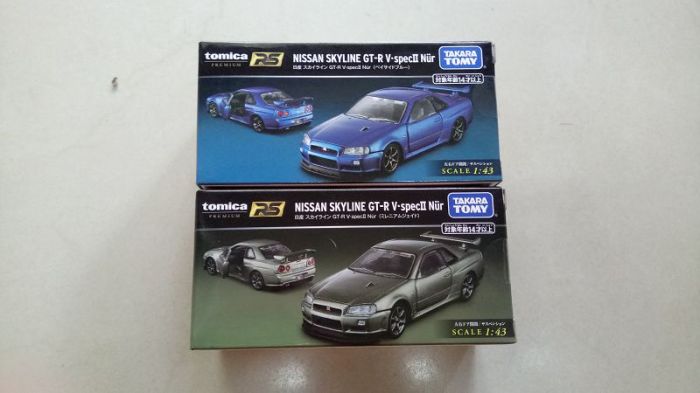 【上士】現貨 TOMICA 多美小汽車 1/43 PREMIUM 日產 GT-R V-SPEC 一般+初回 141280 130895