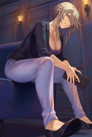 響代購/預約 週邊 白槍 槍王 B2掛軸 Fate Grand Order FGO ファッションモデル「下乳上」B2タペストリー ねこのおやしろ ましゅー m554244