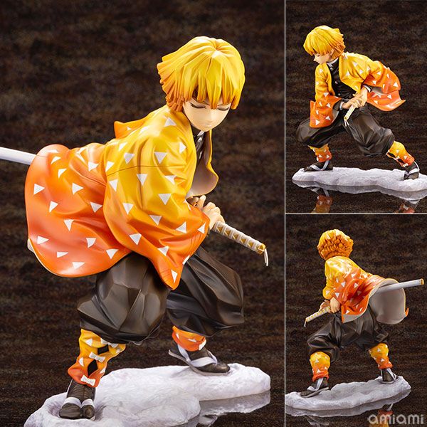 【FN】預約 6月 日版 壽屋 ARTFX J 鬼滅之刃 我妻善逸 1/8 PVC 完成品