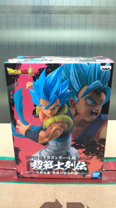 *海賊星*~七龍珠超 全新現貨 代理版 景品 超戰士列傳 第五章 究極的融合戰士 悟吉塔 超級賽亞人之神 藍髮