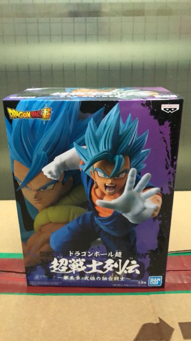 *海賊星*~七龍珠超 全新現貨 代理版 景品 超戰士列傳 第五章 究極的融合戰士 貝吉特 達洛特 超級賽亞人之神 藍髮