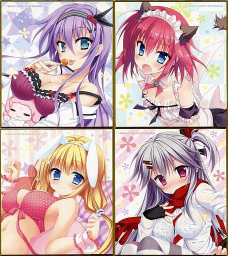 買動漫 夢軍團 無損 Saga Planets 花咲workspring Vita 精品色紙特典色紙no 01 玖音彩乃