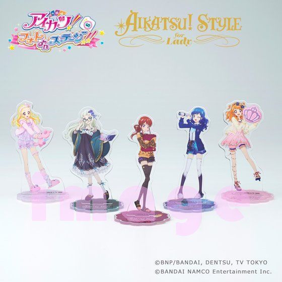 【萌奇屋】免訂金《魂商店限定~日空版 2月》AIKATSU!STYLE for Lady with 偶像學園 時裝立版 全5種(分售 五選一)(全新未拆封)