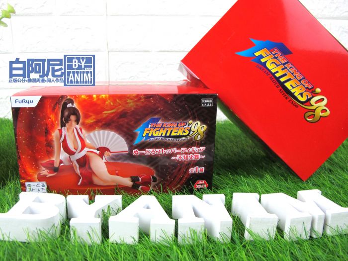 買動漫 白阿尼玩具 現貨 日版furyu 不知火舞98格鬥天王拳皇不知火舞泡麵蓋杯蓋全新未拆