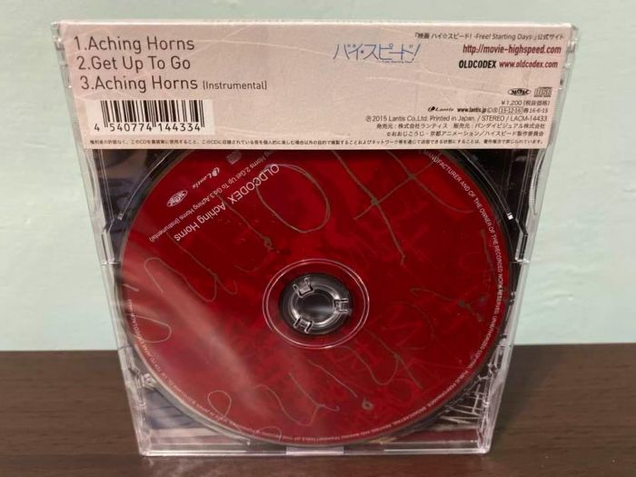 買動漫 Free 日版通常盤cd Oldcodex 映画ハイ スピード Free Starting Days 主題歌aching Horns 松岡凜七瀨遙橘真琴葉月渚龍崎怜全新