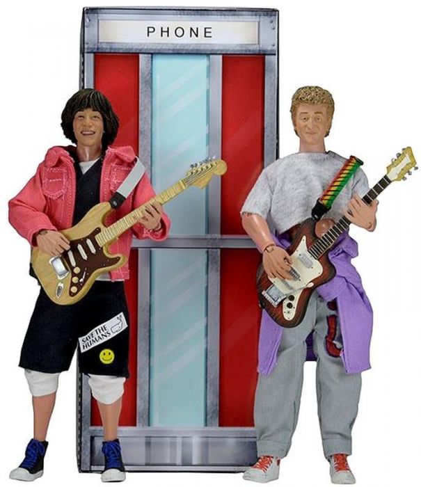 【小學館 預購】NECA 8吋 阿比和阿弟的冒險 基努李維 比爾 2款一套 2020年6月