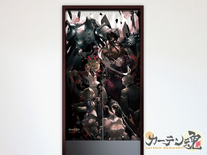 【怨念事務所】預約商品 4月(免訂金) 日空版 窗簾魂 OVERLORD 階層守護者 門簾 0229