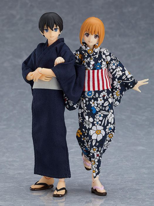 【小學館 預購】figma 男性+女性 艾蜜莉 龍 Emily Ryo 浴衣套組 2020年9月