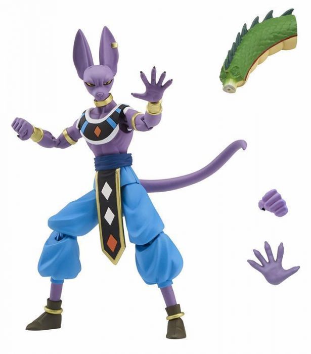 【史派克工廠】現貨 美版 吊卡 BANDAI 萬代 七龍珠 6吋 可動公仔 破壞神 比魯斯