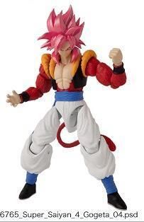【史派克工廠】(現貨) 美版BANDAI Dragon Stars七龍珠可動公仔 超級賽亞人 悟吉塔4 0604