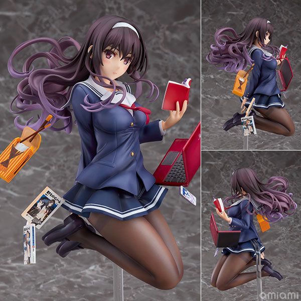 【怨念事務所】預約商品 21年7月(免訂金) 代理版 Max Factory 不起眼女主角培育法 霞之丘詩羽 1/7 0531