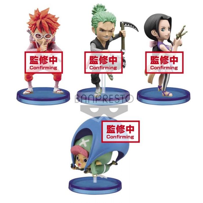 轉蛋概念館~預約 8月 代理版 景品 海外限定 海賊王 WCF 和之國 STYLE1 一套4入販售 超商付款免訂金