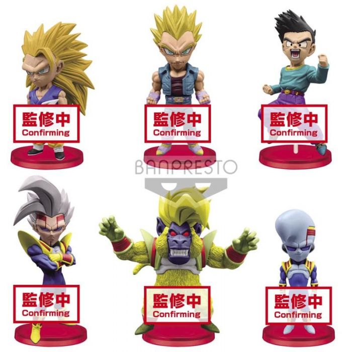 轉蛋概念館~預約 8月 代理版 景品 海外限定 七龍珠GT WCF vol.3 一套6入販售 超商付款免訂金