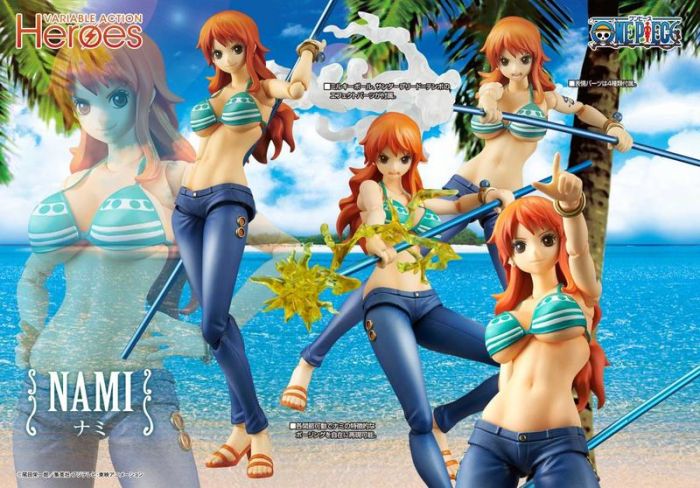 轉蛋概念館~預約 9月 代理版 MH VAH 系列 海賊王 娜美 可動 再版 超商付款免訂金