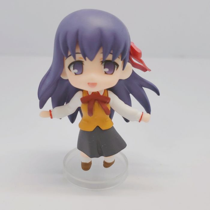 《日版》絕版 GSC 小黏土人 Fate/stay night 迷你黏土人 間桐櫻 學生制服 盒玩 公仔