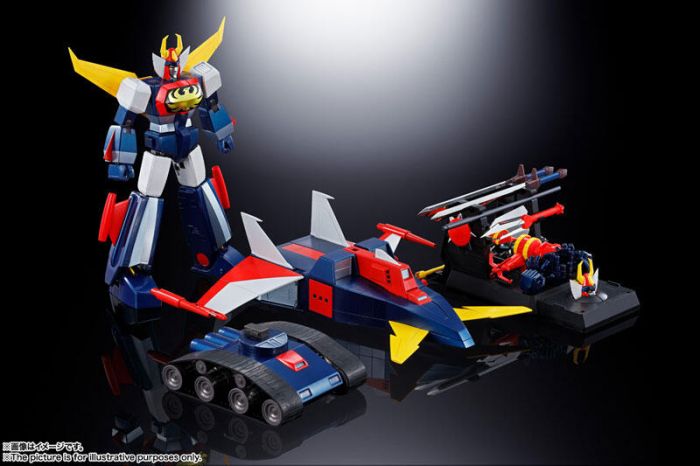 【小學館 現貨】BANDAI 超合金魂 GX-66R 無敵機器人 托萊達 無敵 G7 TRYDER 可動 A1
