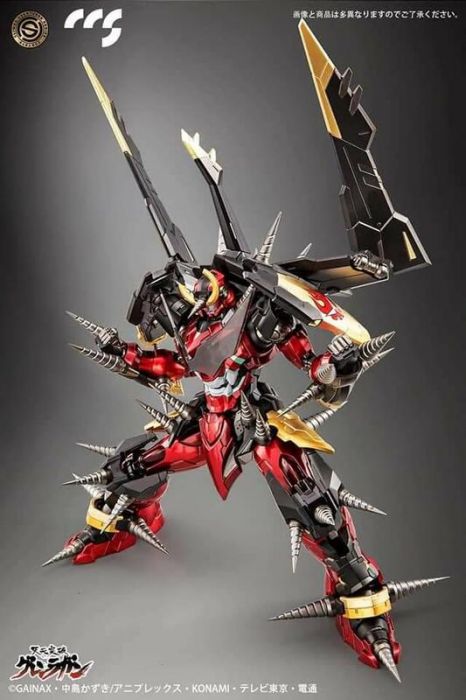 轉蛋概念館 預約 8-9月 CCTOYS 正版授權 天元突破 紅蓮螺巖 1:100 合金 可動完成品 22cm 超商付款免訂金