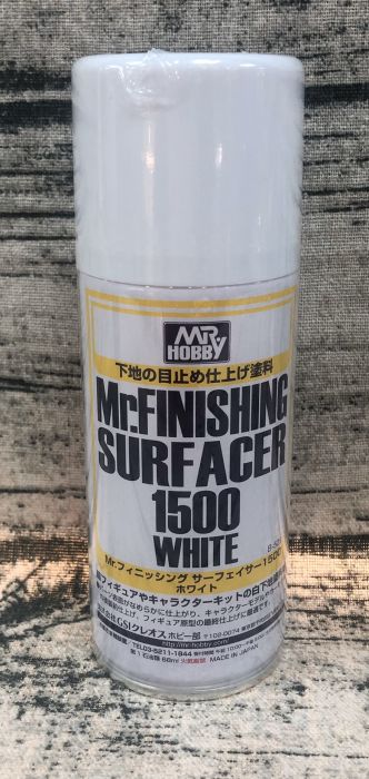 《GTS》GUNZE郡氏B-529 B529 白色 底漆補土噴罐 1500番170ml