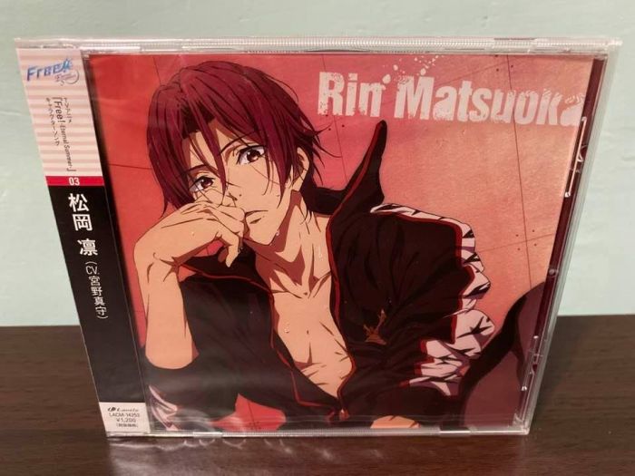 買動漫 Free 日版角色歌vol 1 Cd 宮野真守松岡凜七瀨遙橘真琴葉月渚龍崎怜全新 買動漫 Free 日版角色歌vol 1 Cd 宮野真守松岡凜七瀨遙橘真琴葉月渚龍崎怜全新