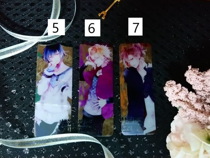 買動漫 Diabolik Lovers 魔鬼戀人塑膠書籤共7款逆卷家無神家奏人昴修伶司梓皓悠真