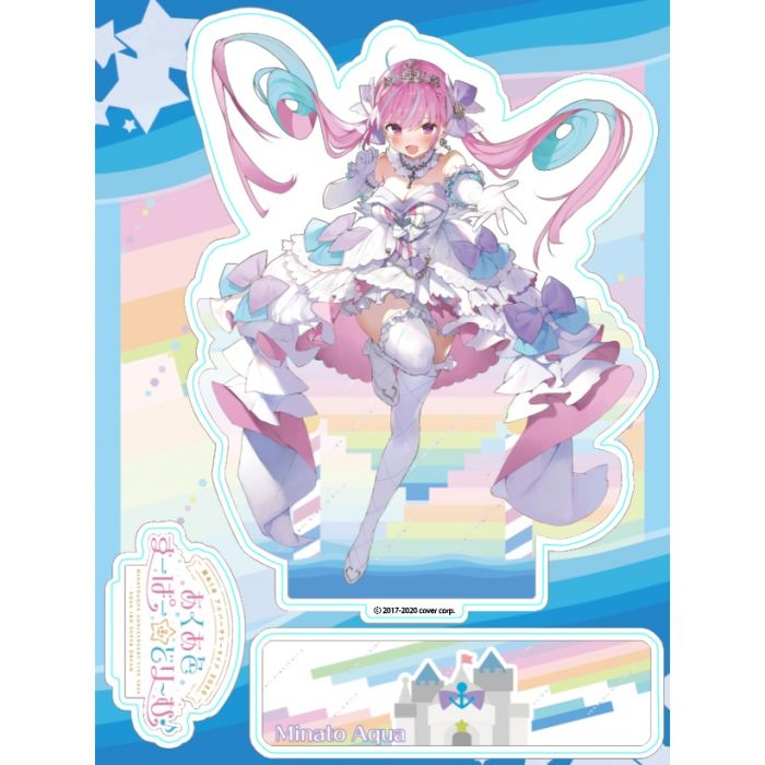 【怨念事務所】預約商品 9月(免訂金) 日空版 HoloLive 湊あくあ あくあ色 壓克力立牌