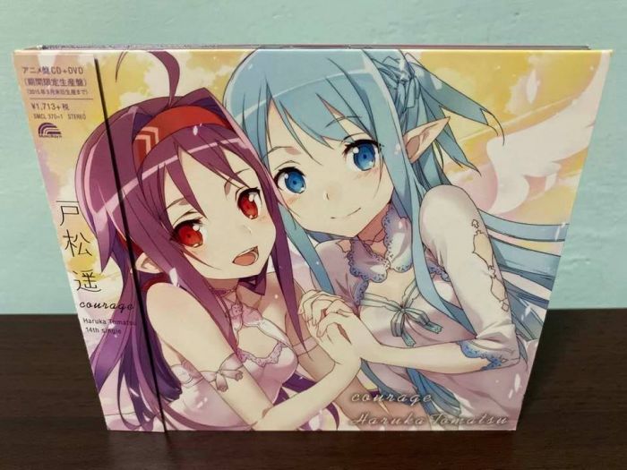 買動漫 刀劍神域sao 聖母聖詠篇日版期間限定盤cd Dvd 戸松遥courage Op2 亞絲娜桐人莉法愛麗絲詩乃