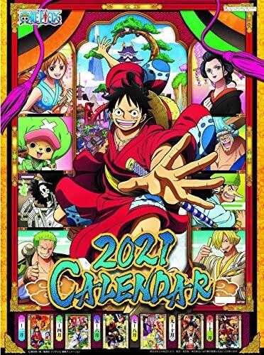 【ACG網路書店】(代訂)4960919395566 CL-9 ONE PIECE 航海王 海賊王 2021年壁掛月曆(A2*7張)