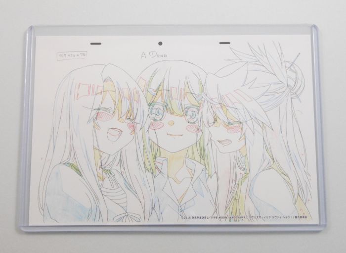 買動漫 旅人事務所 絕版 日本池袋期間展限定fate 魔法少女伊莉雅伊莉雅 美遊 小黑原稿風誕生日紀念收藏卡 贈夾套 Fgo