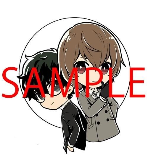 【ACG網路書店】(animate限定版代購)20101582 女神異聞錄 5 大家製作的調查報告書Vol.3 附:主人公&明智吾郎 徽章