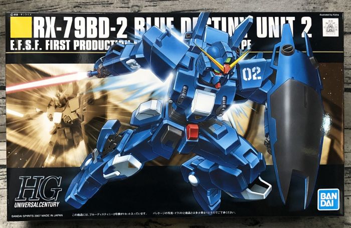 《GTS》BANDAI 鋼彈1/144 HGUC#077 RX-79BD-2 蒼藍命運2號機 5060973